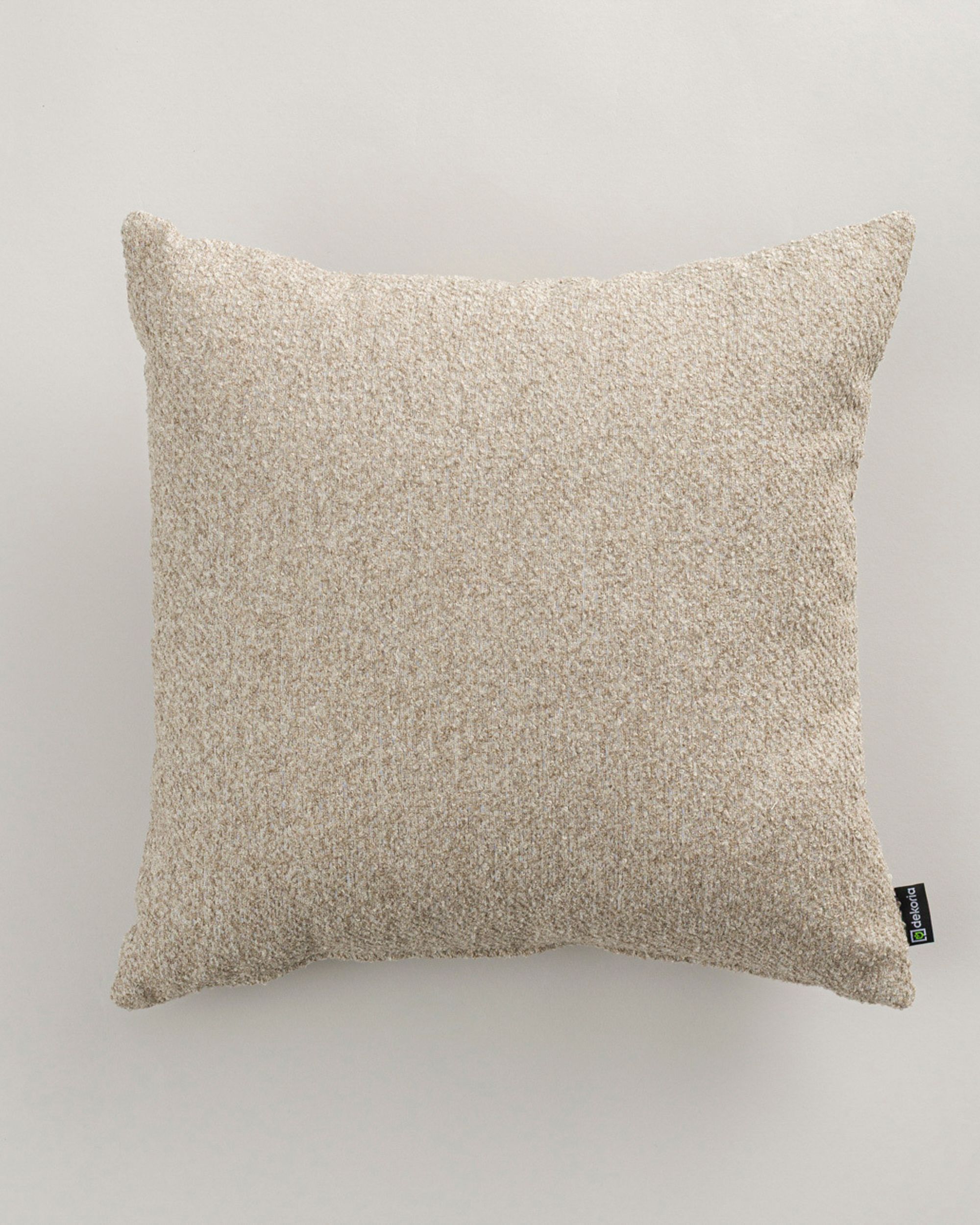 Putetrekk Kinga farge beige stoff grov