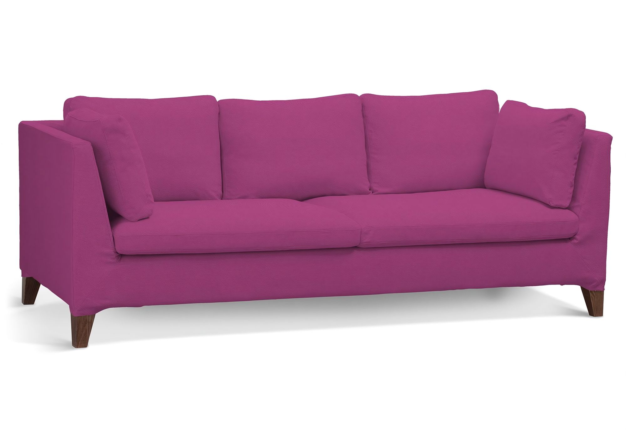 Stockholm trekk farge pink stoff grov