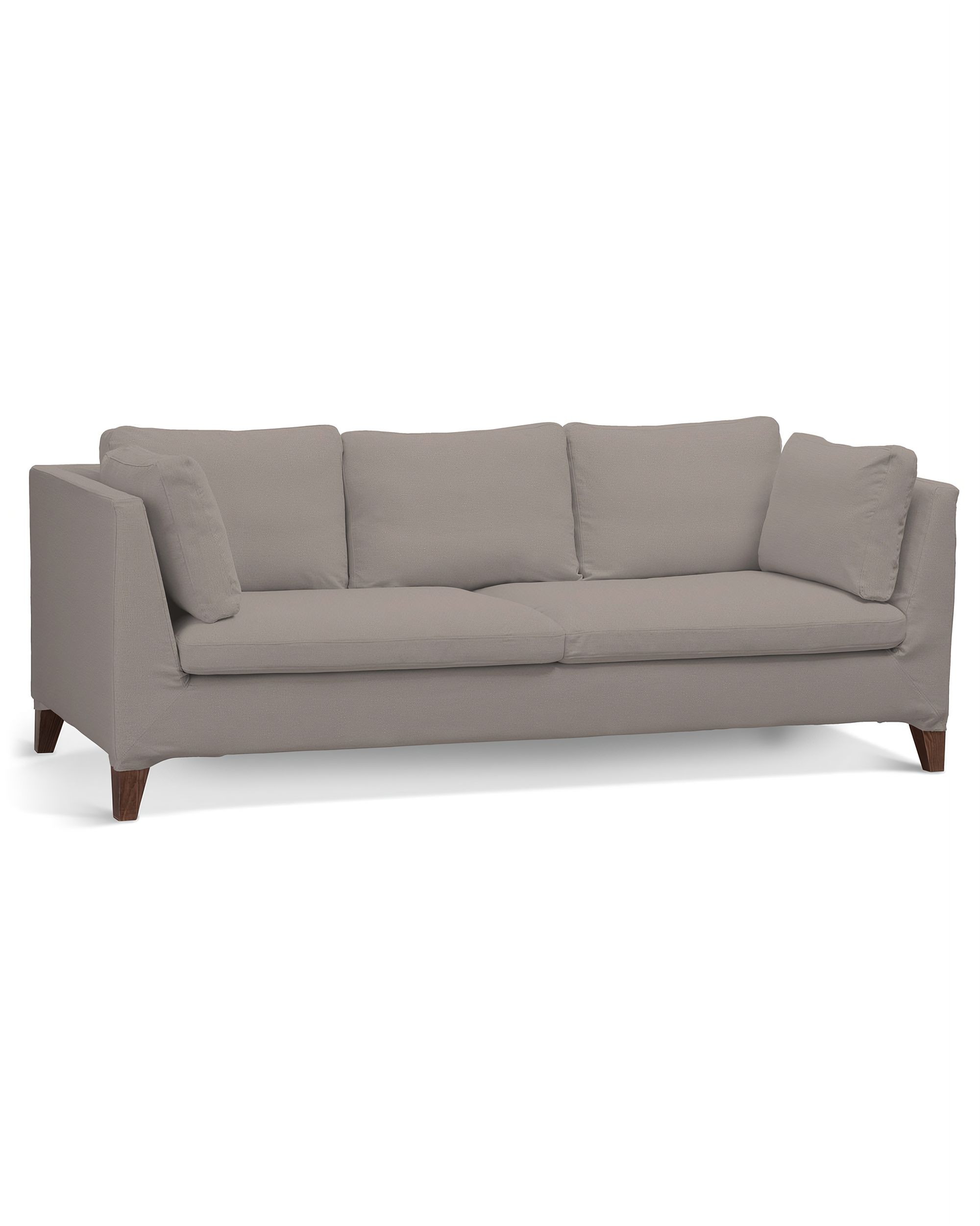 Stockholm trekk farge beige stoff velur