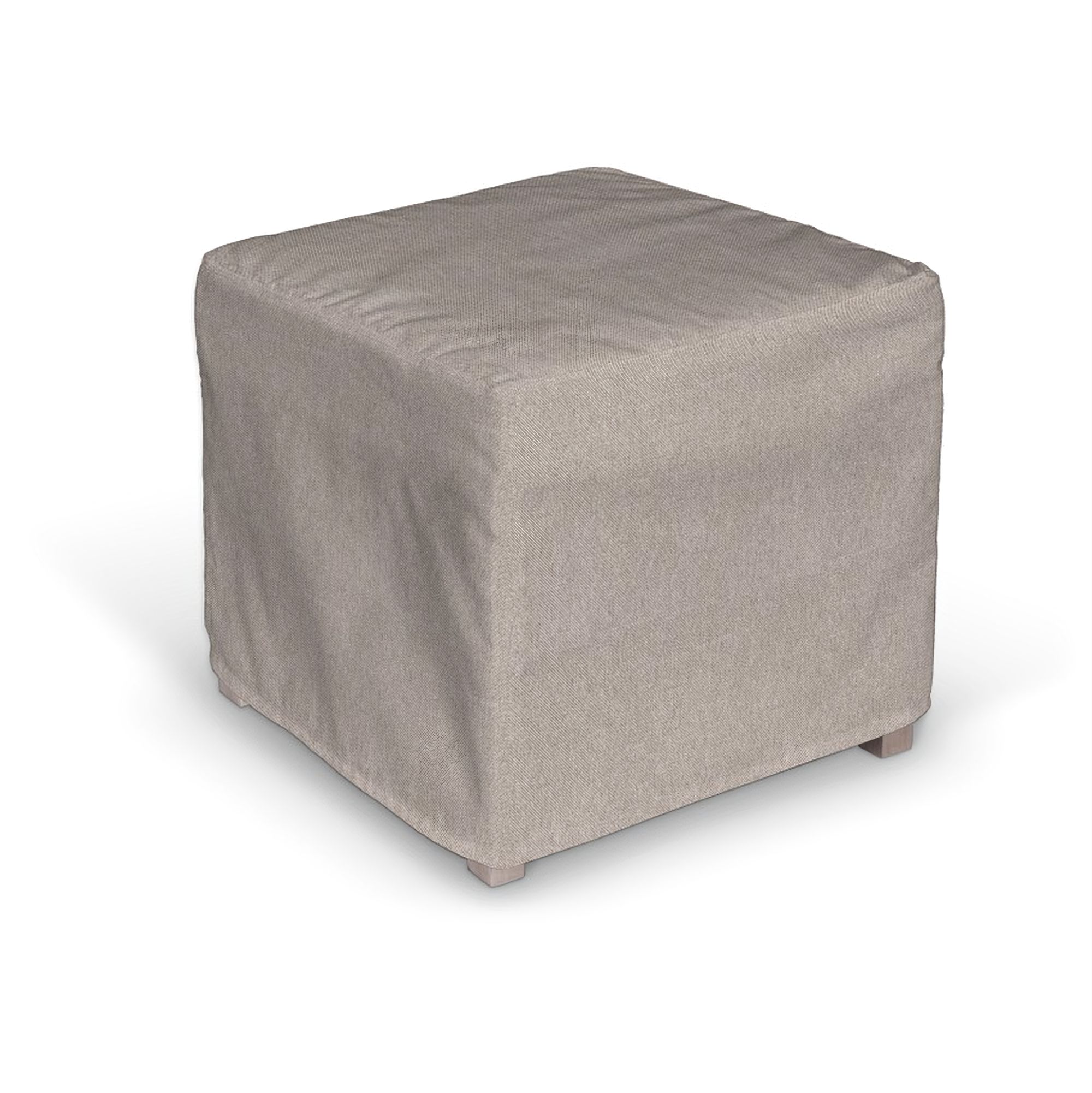 Solsta Pällbo trekk puff farge beige stoff grov