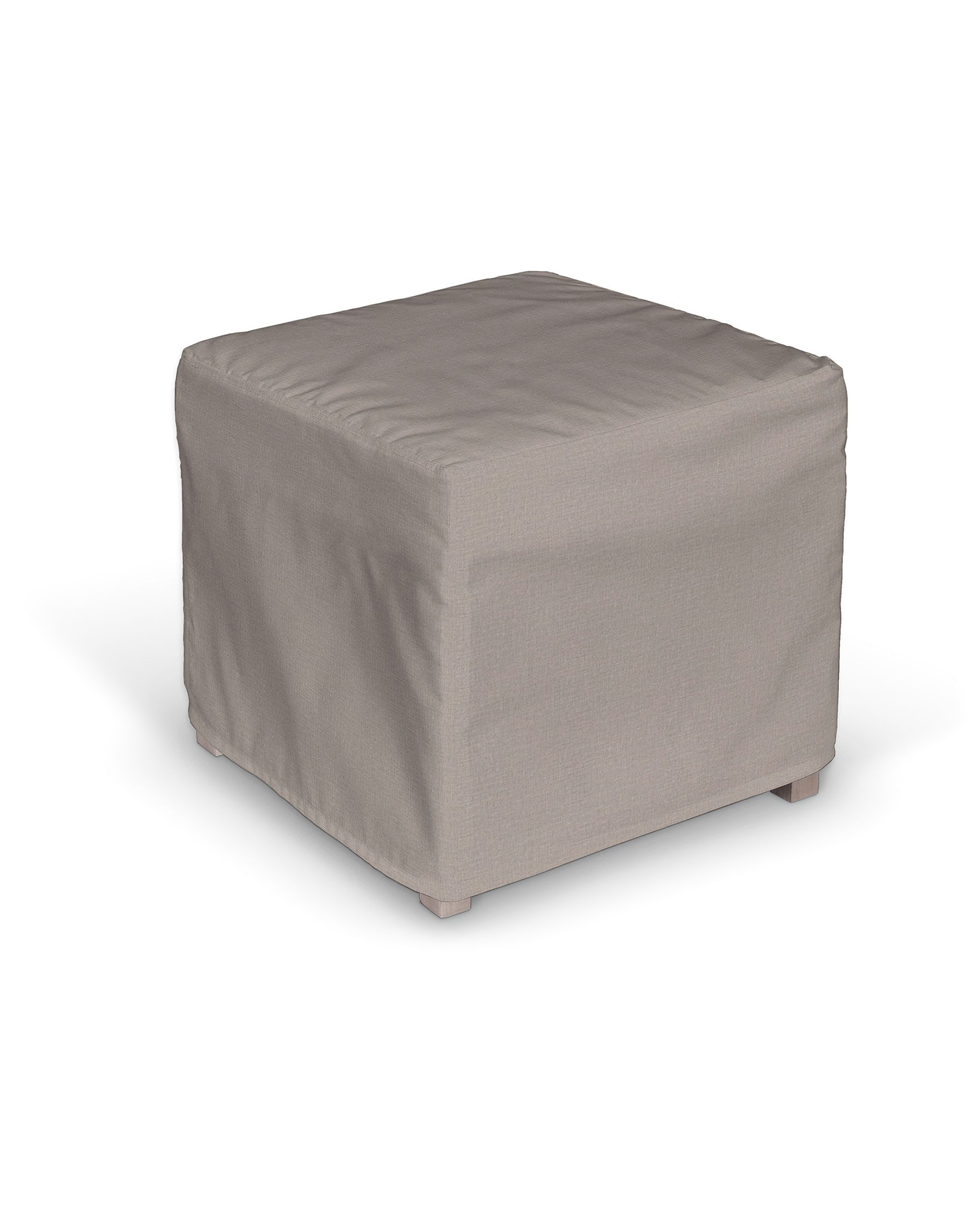Solsta Pällbo trekk puff farge beige stoff velur
