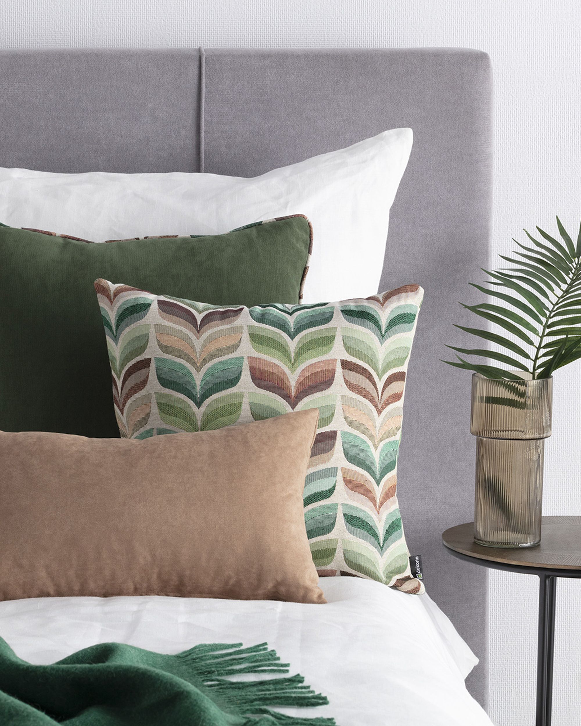 Pynteputer 3 stk. Homely Folk green II (hover)