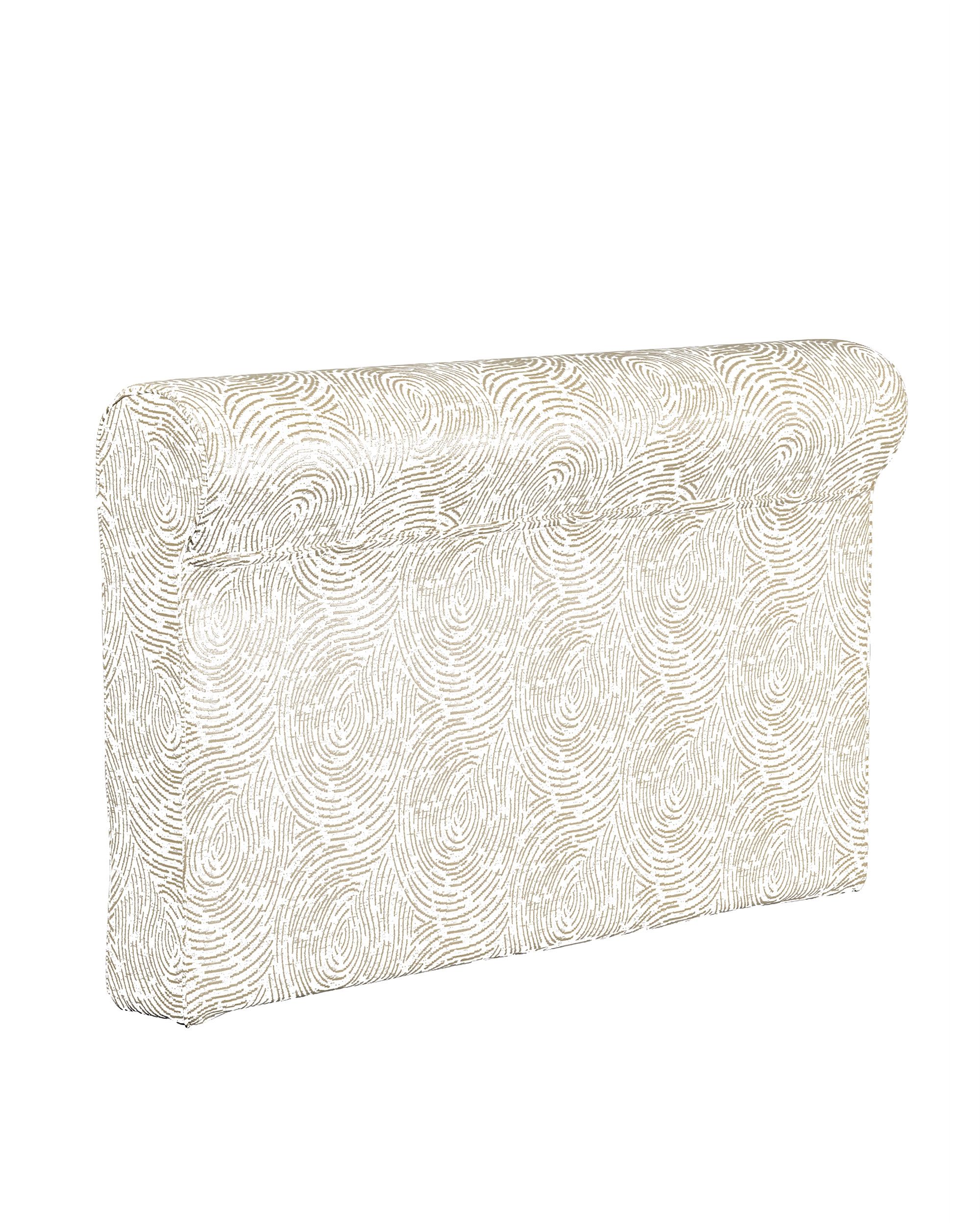 Grönlid trekk armlen farge beige stoff blank, grov, mønstret