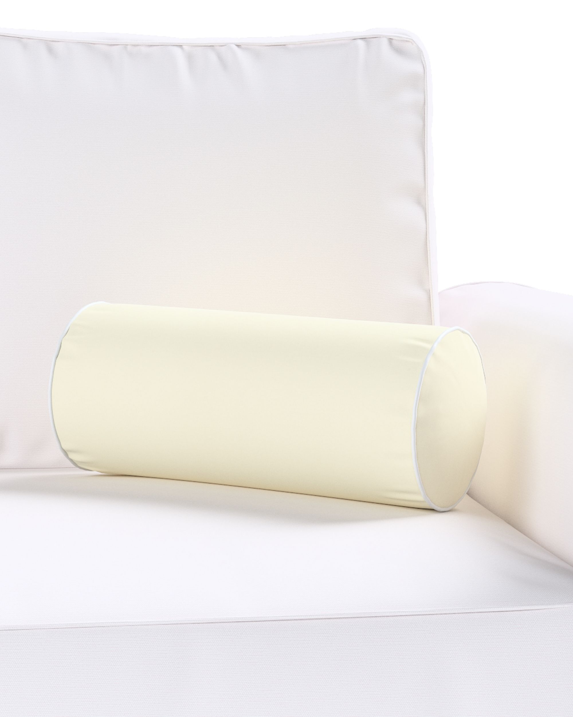 Sylinderpute i velur farge krem stoff blank, velur (hover)