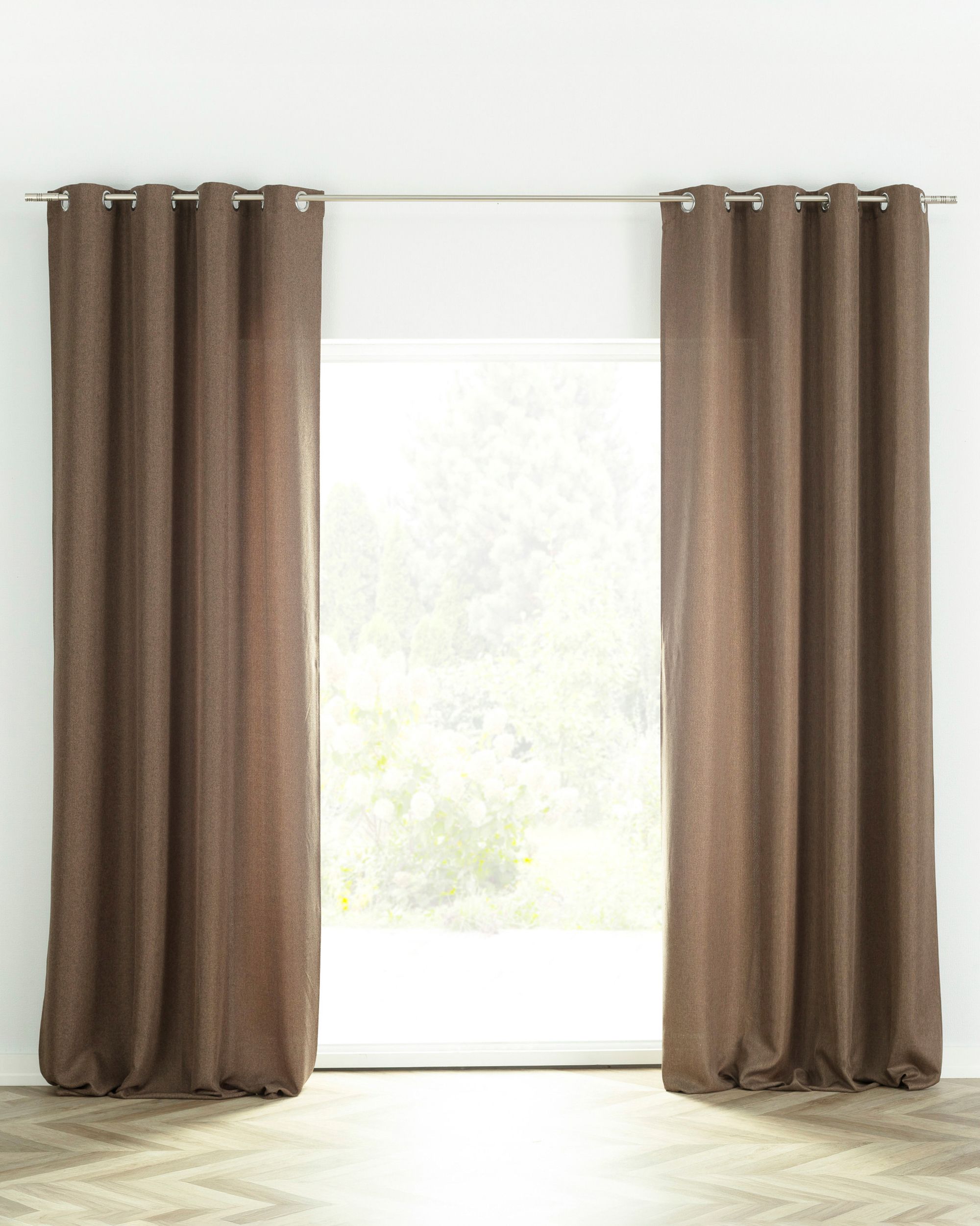 BASIC gardin med maljer 140x280 cm  1 stk