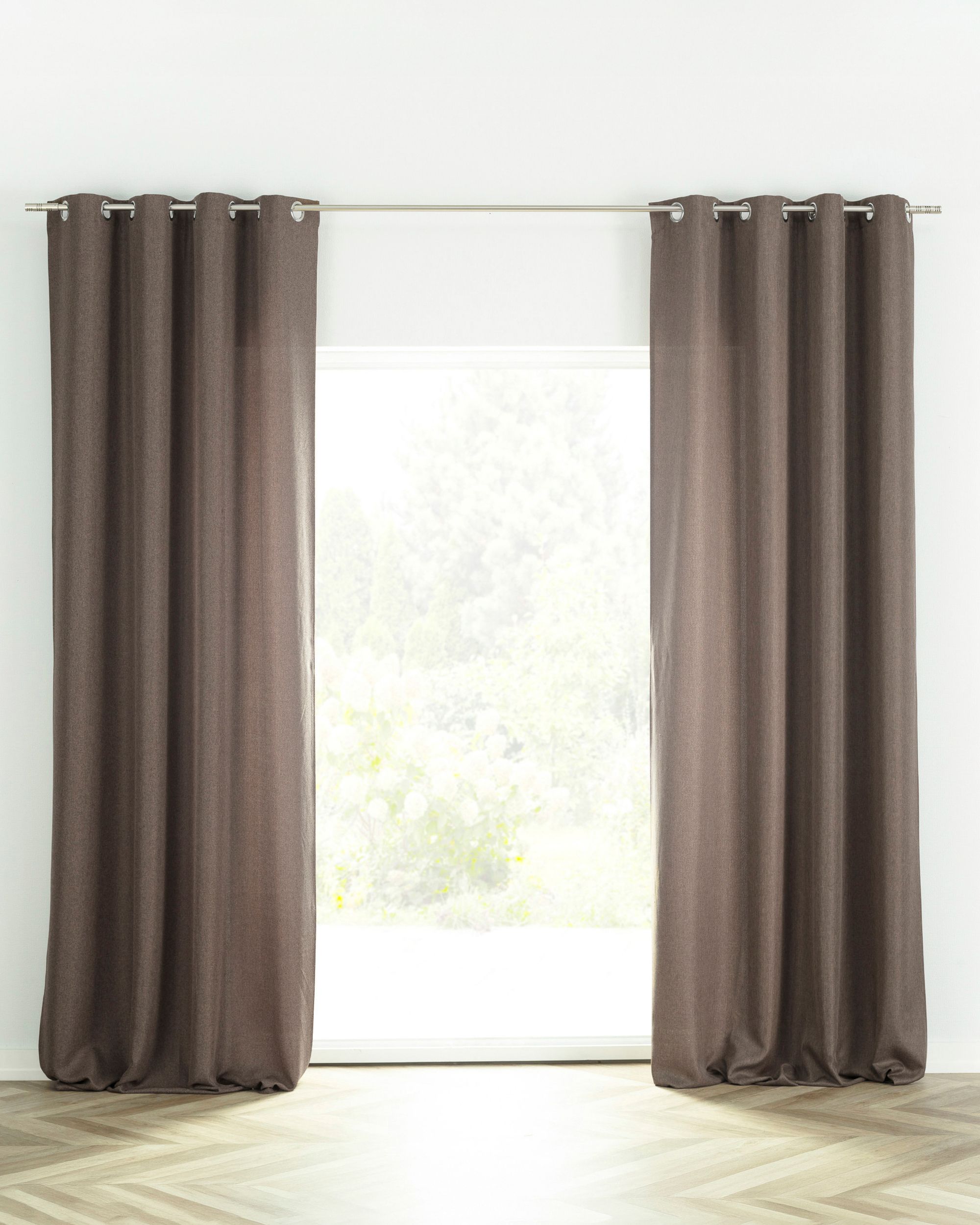 BASIC gardin med maljer 140x280 cm  1 stk