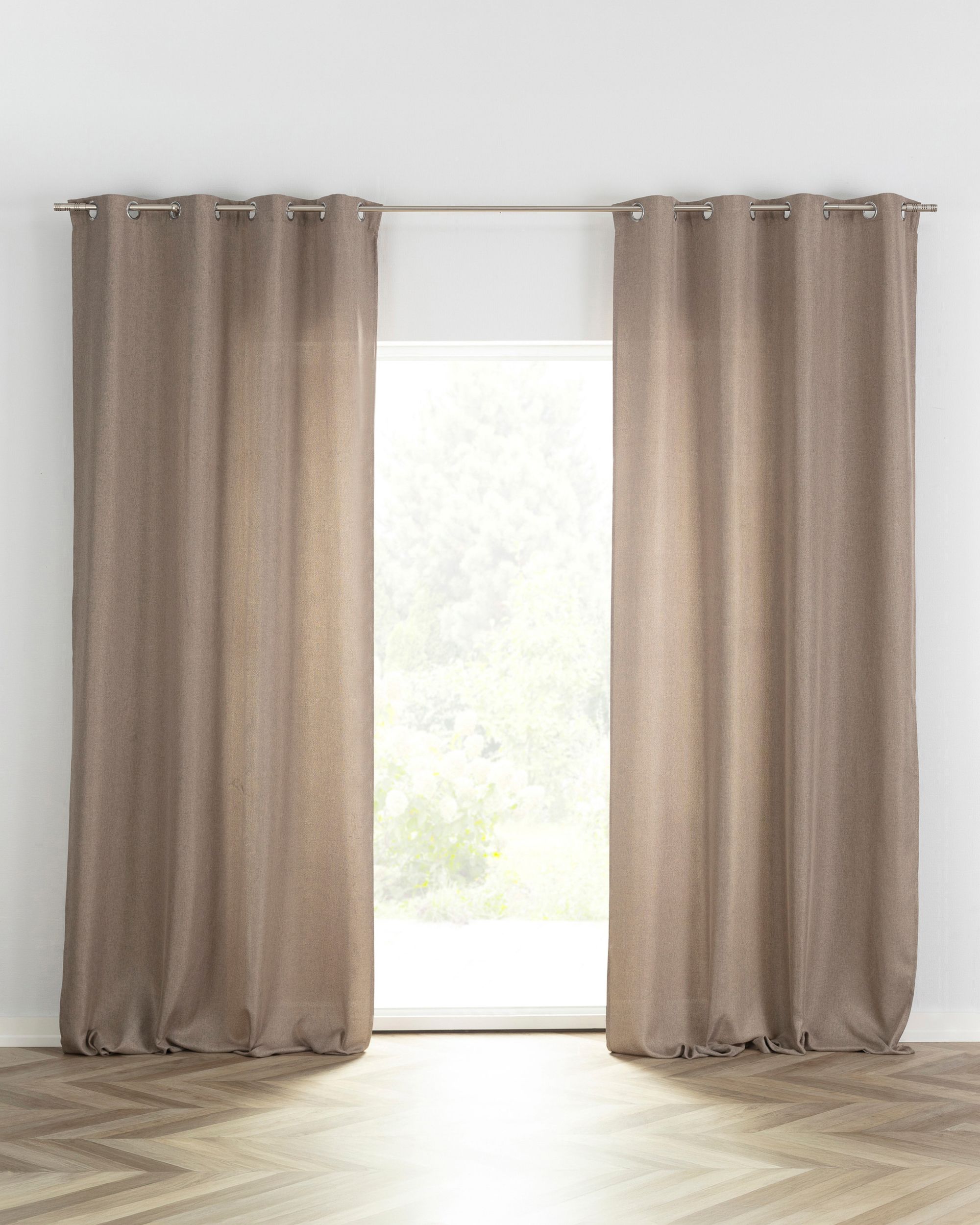 BASIC gardin med maljer 140x280 cm  1 stk