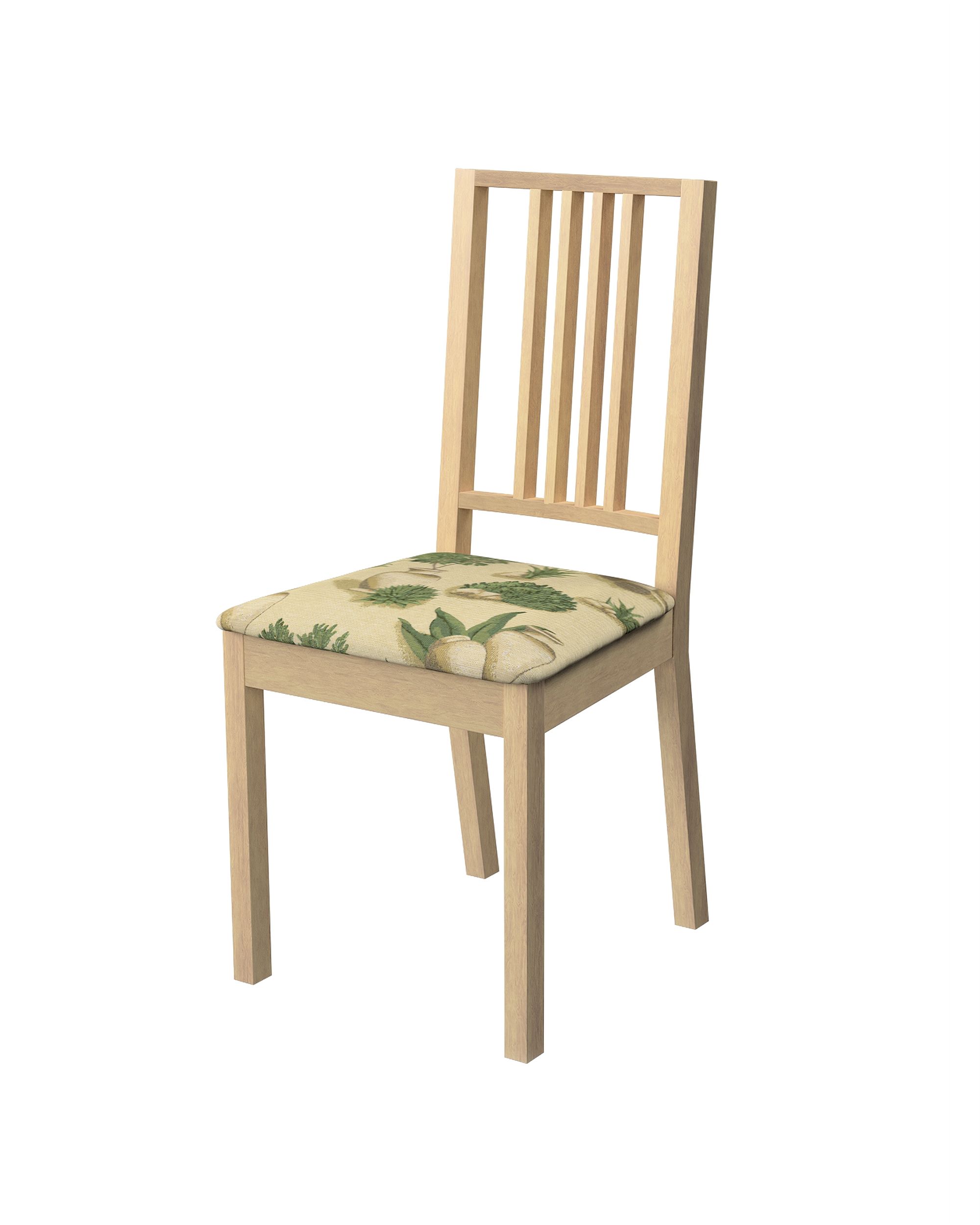 Börje trekk farge beige stoff grov, mønstret