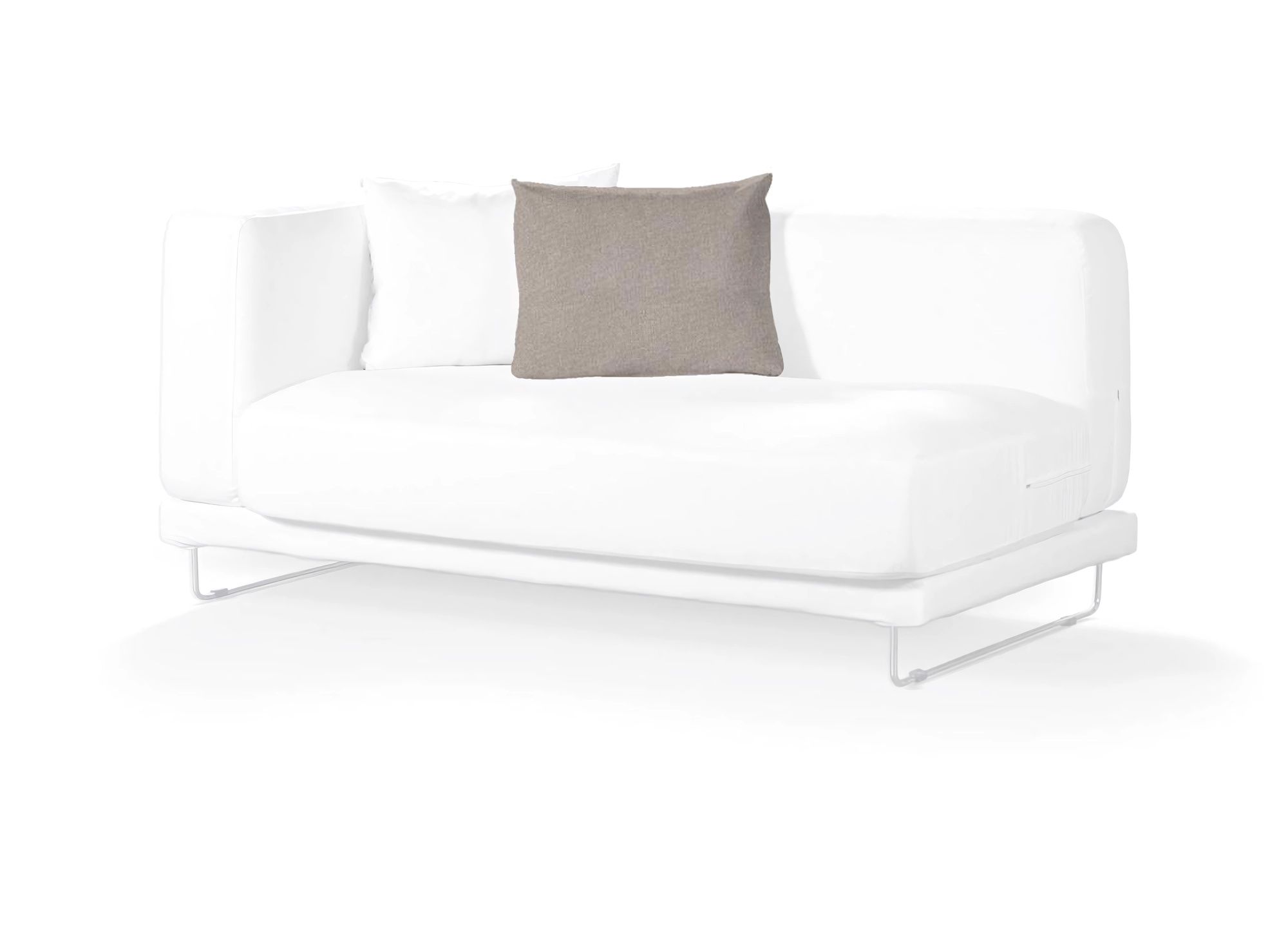 Tylösand trekk pute 1 stk. farge beige stoff grov (hover)