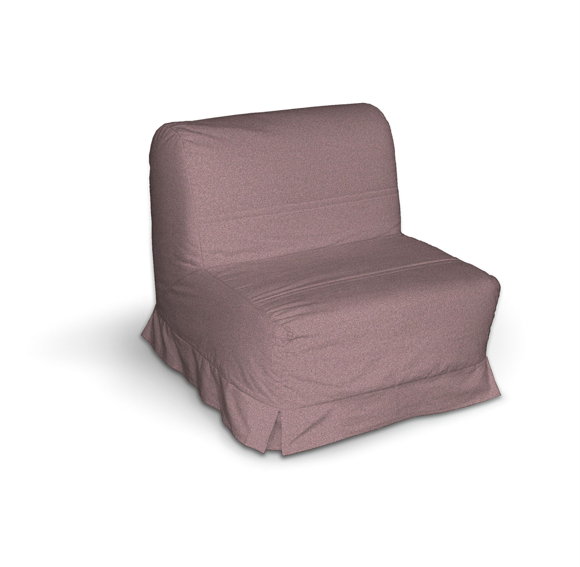 Lyckesele trekk sove-lenestol farge pink stoff grov