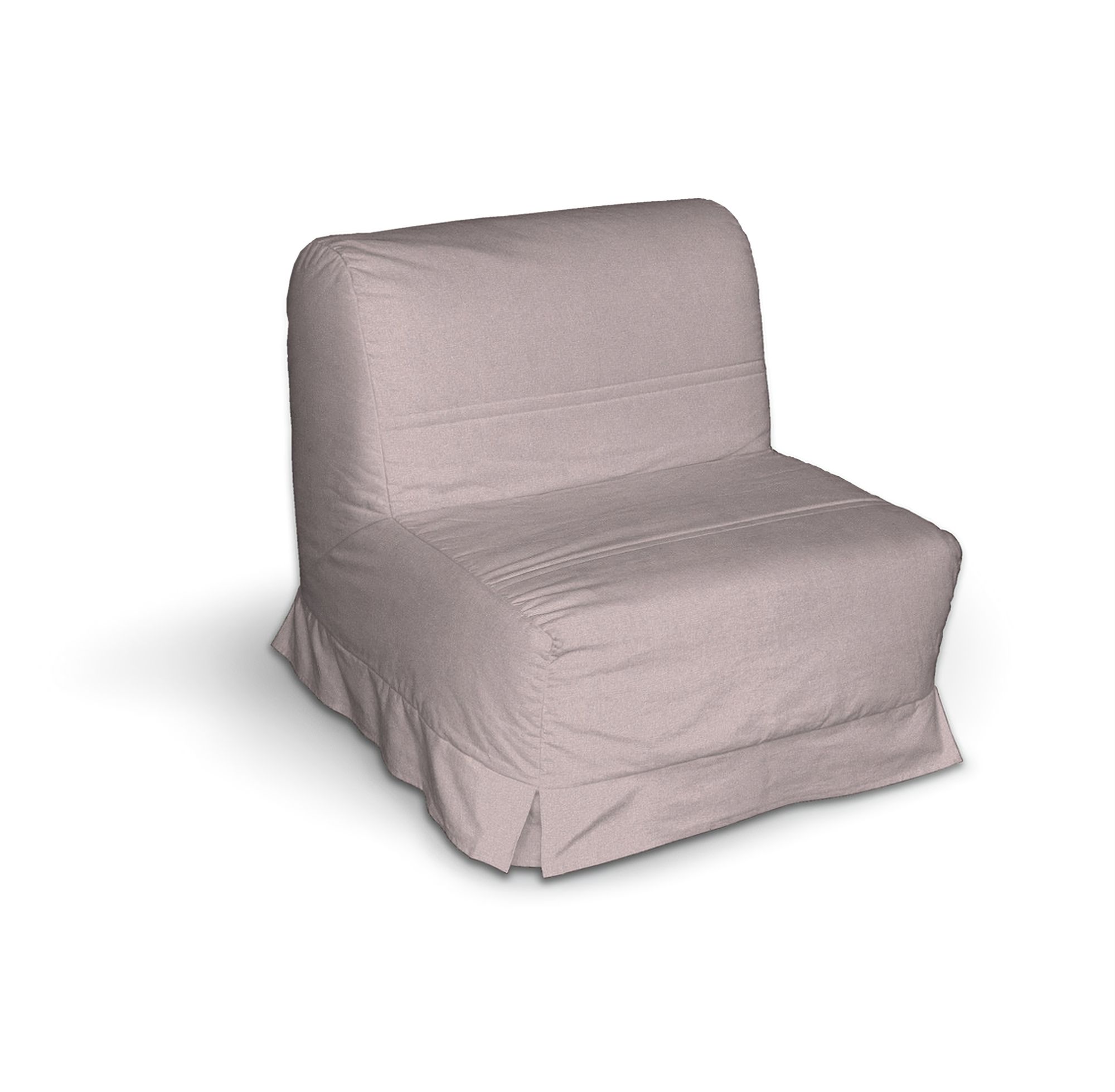 Lyckesele trekk sove-lenestol farge pink stoff grov