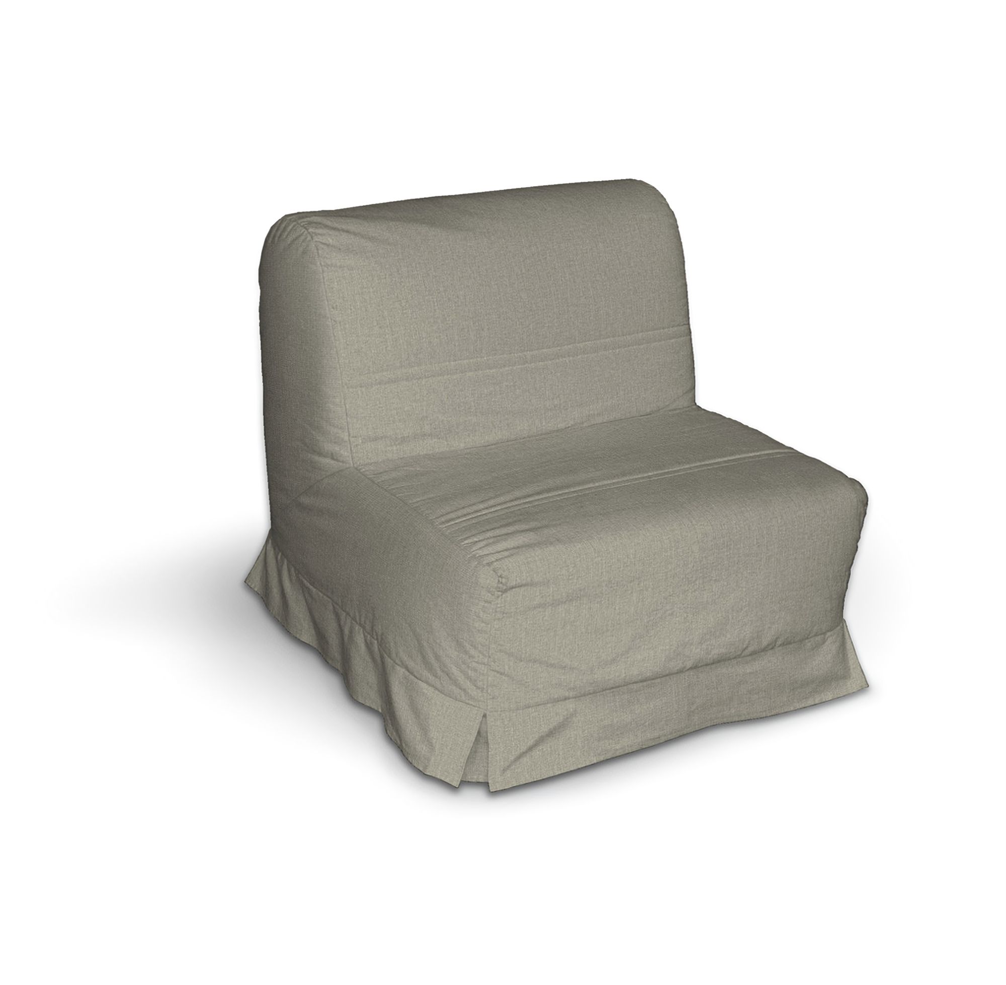Lyckesele trekk sove-lenestol farge beige stoff grov