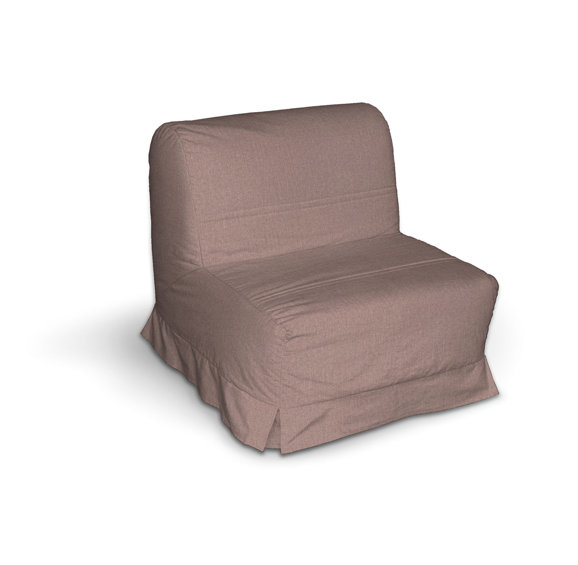 Lyckesele trekk sove-lenestol farge pink stoff grov