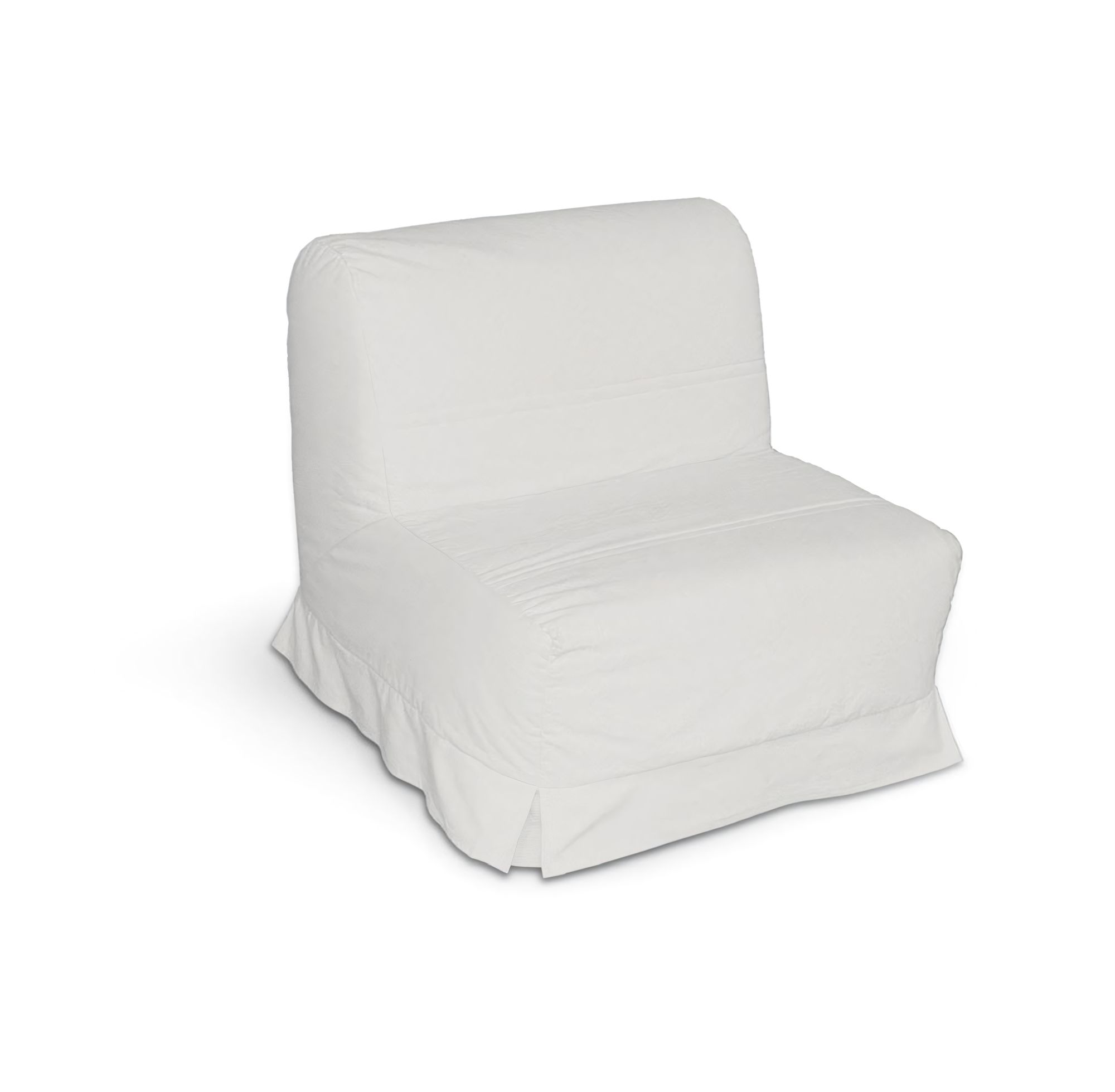Lyckesele trekk sove-lenestol farge beige stoff grov