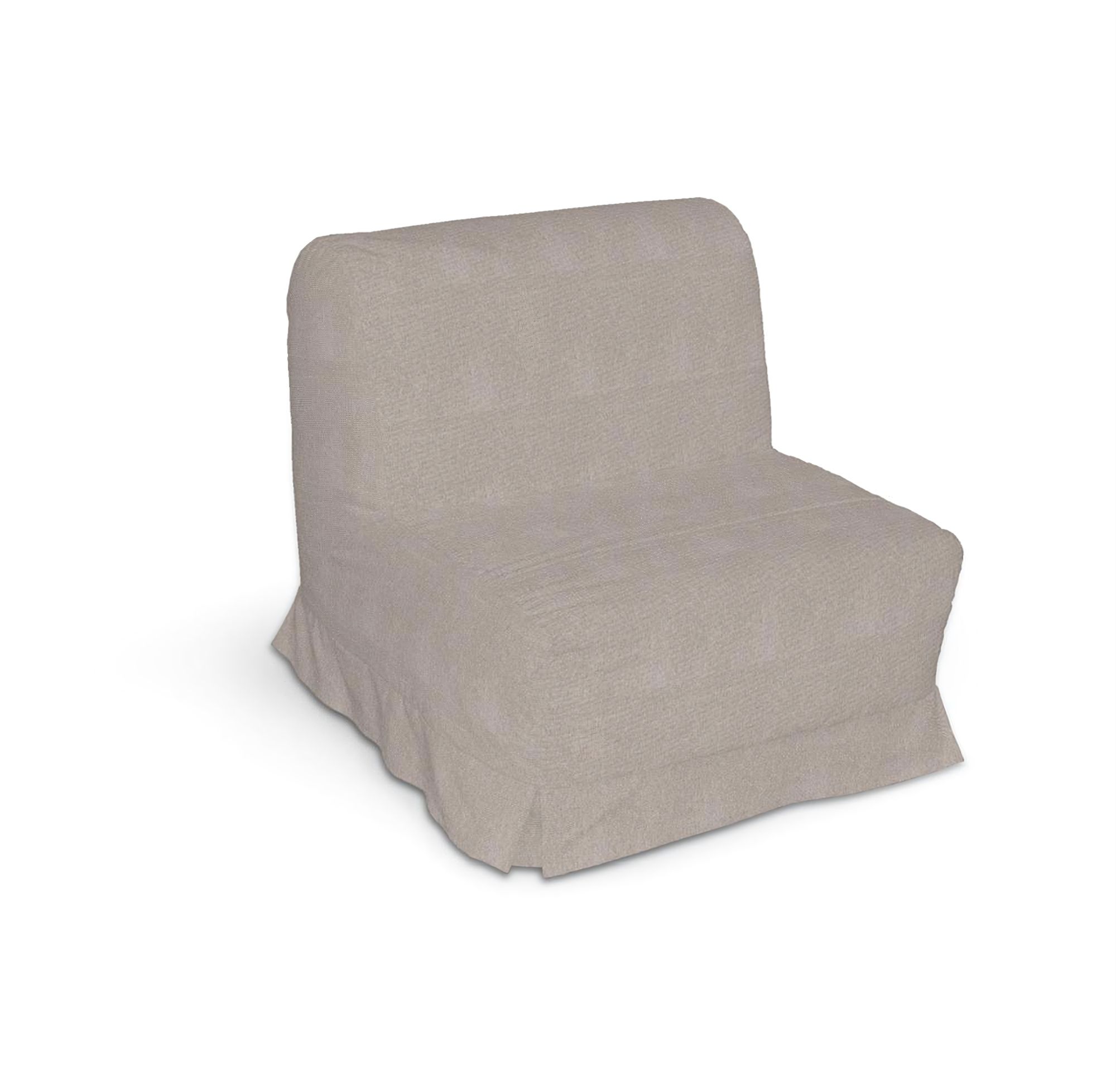 Lyckesele trekk sove-lenestol farge beige stoff grov