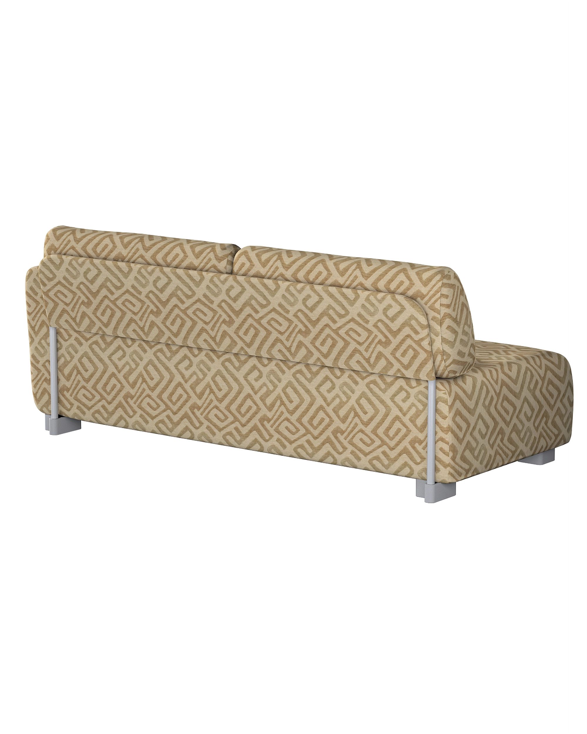 IKEA Mysinge 2 sæder med 1 armlæn farge beige stoff grov, mønstret (hover)