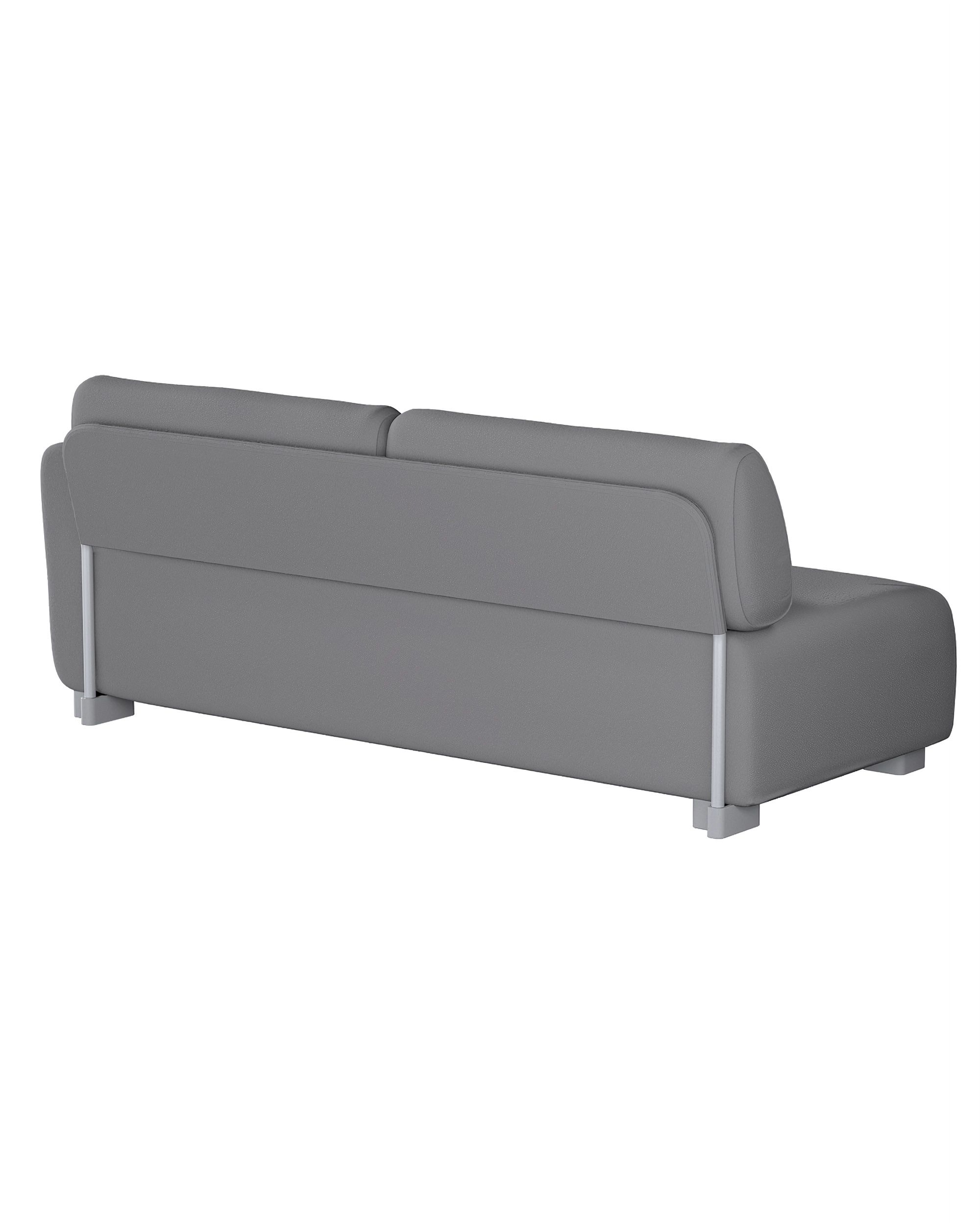 IKEA Mysinge 2 sæder med 1 armlæn farge grå stoff grov (hover)