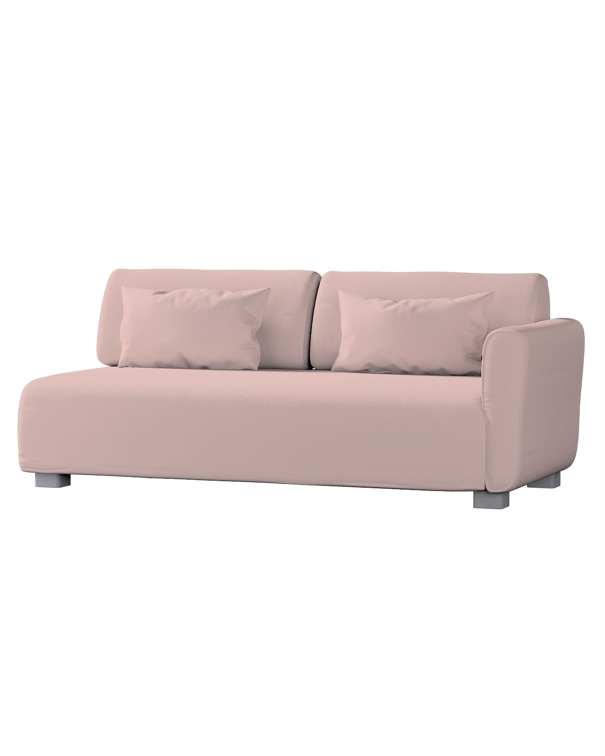 IKEA Mysinge 2 sæder med 1 armlæn farge pink stoff grov