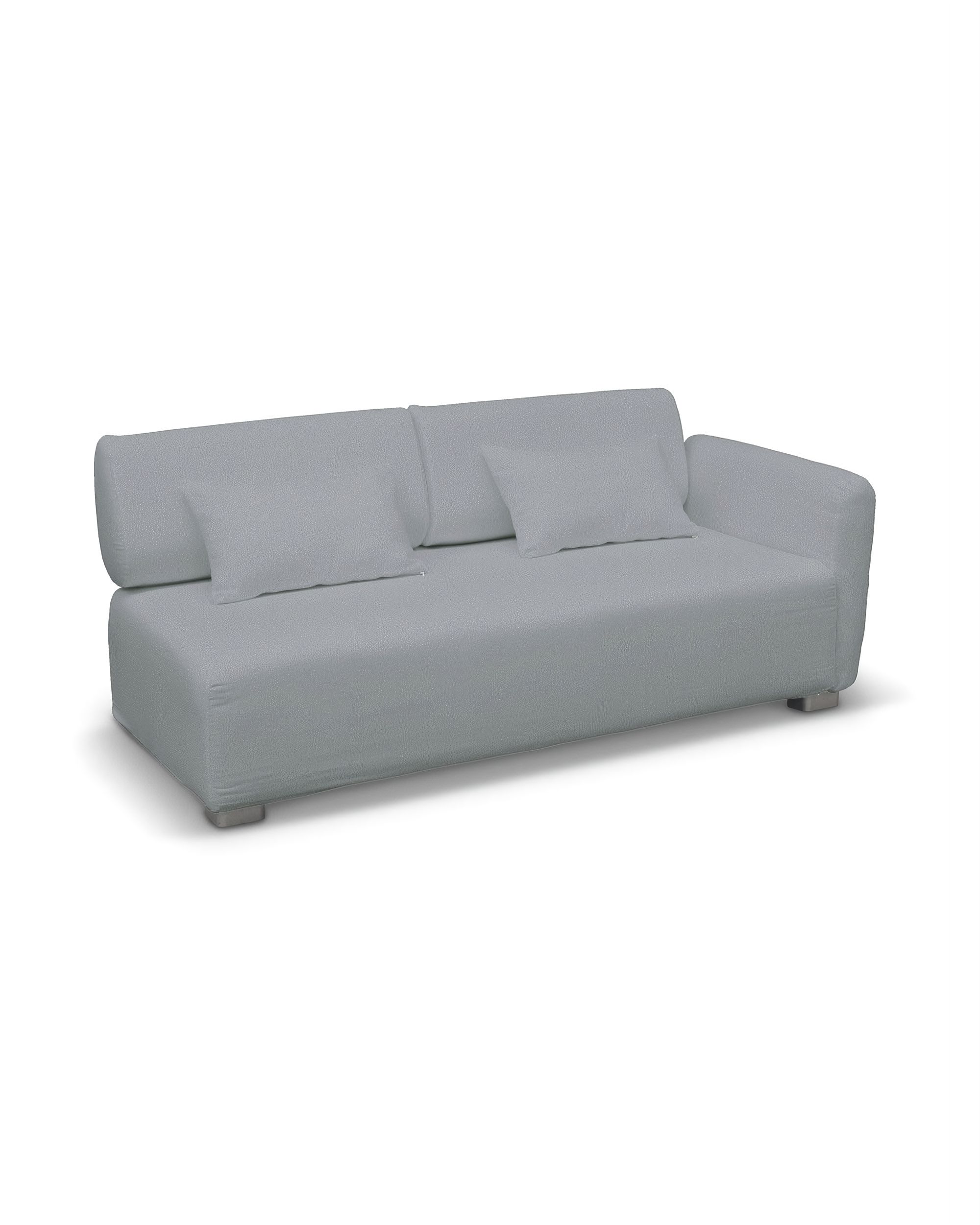 IKEA Mysinge 2 sæder med 1 armlæn farge grå stoff grov