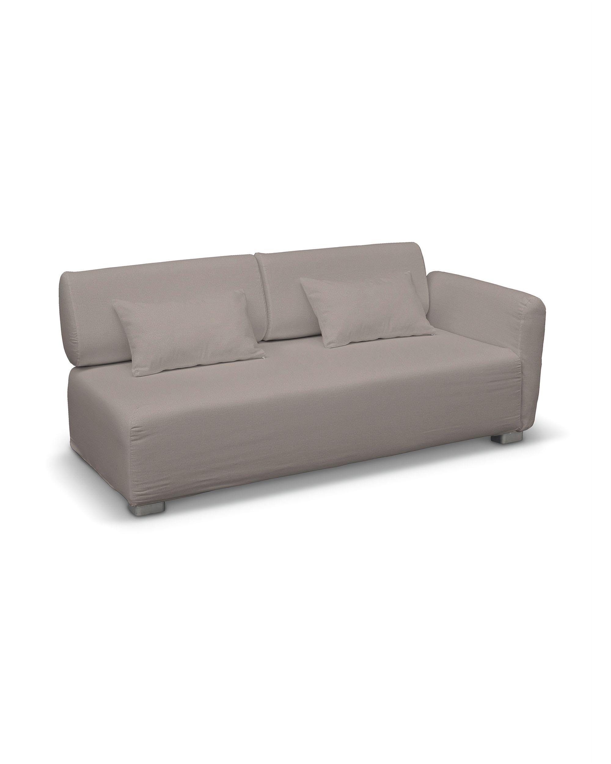 IKEA Mysinge 2 sæder med 1 armlæn farge beige stoff velur