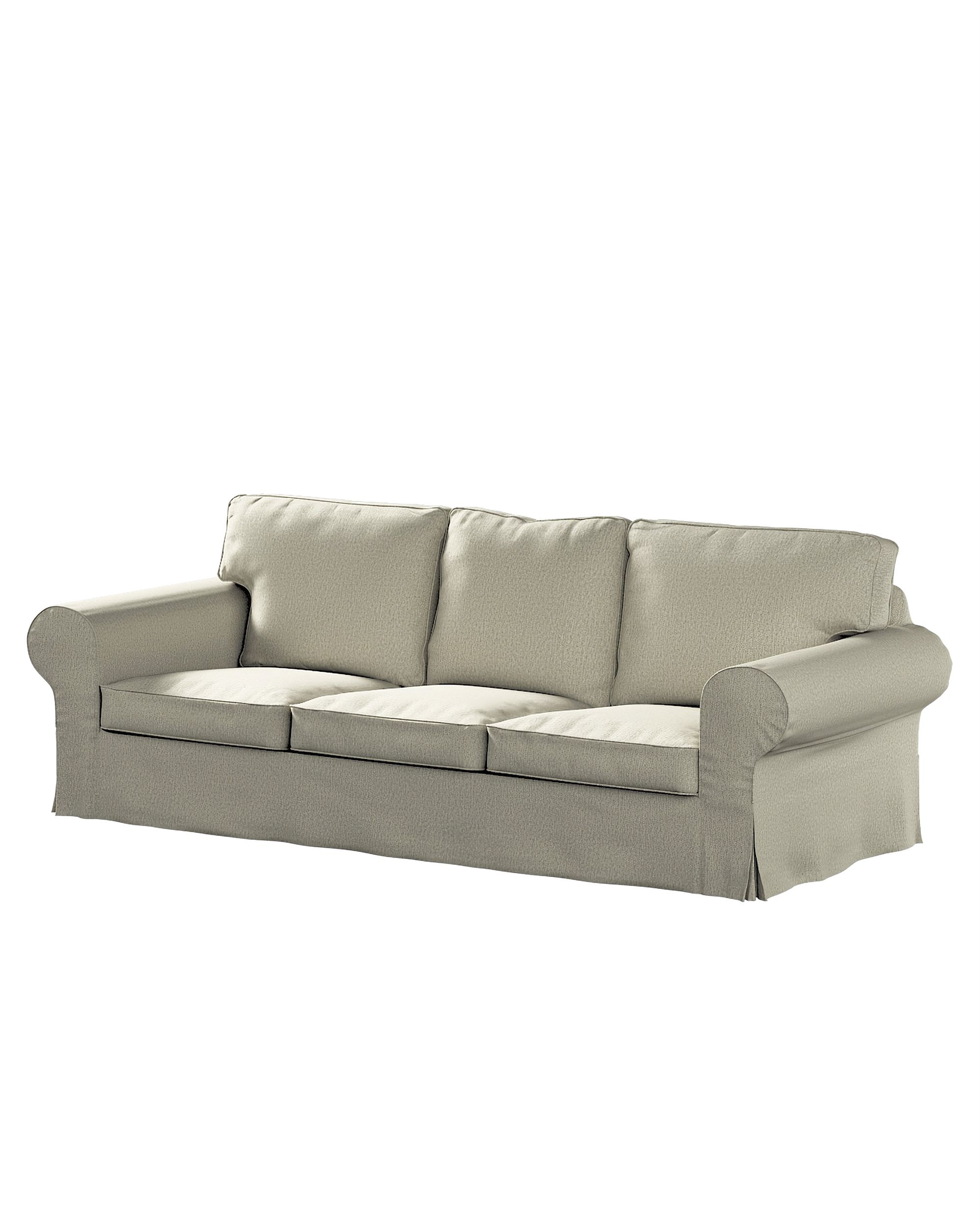 Ektorp trekk 3 seter sovesofa uten boks farge beige stoff grov
