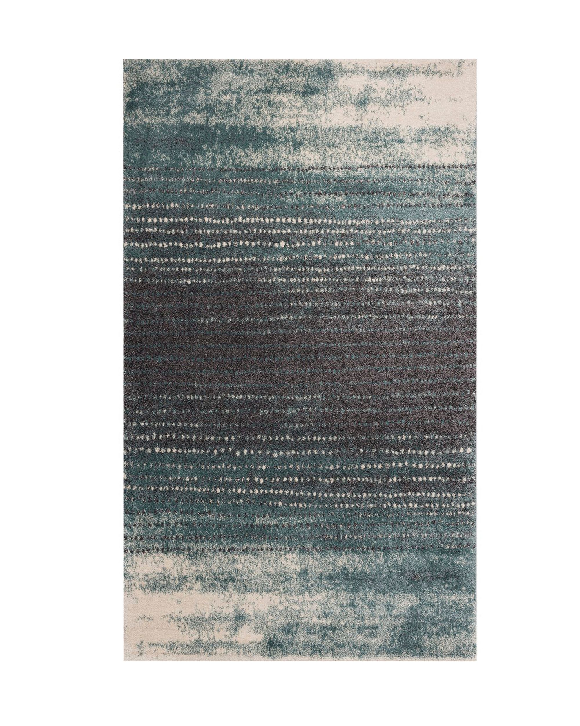 Modern Teal blue-dark grey 160x230cm