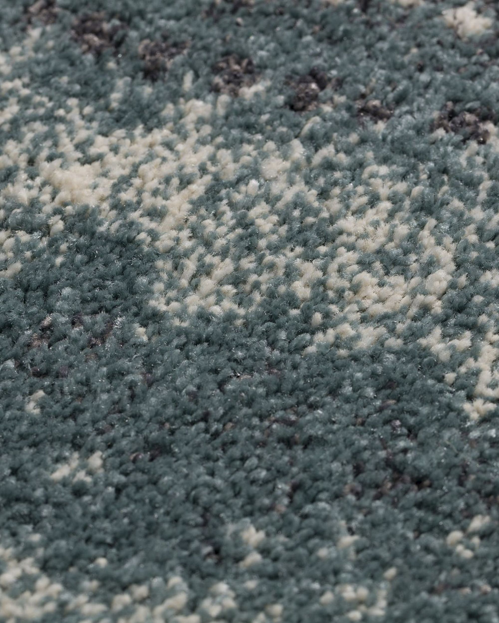 Modern Teal blue-dark grey 160x230cm (hover)