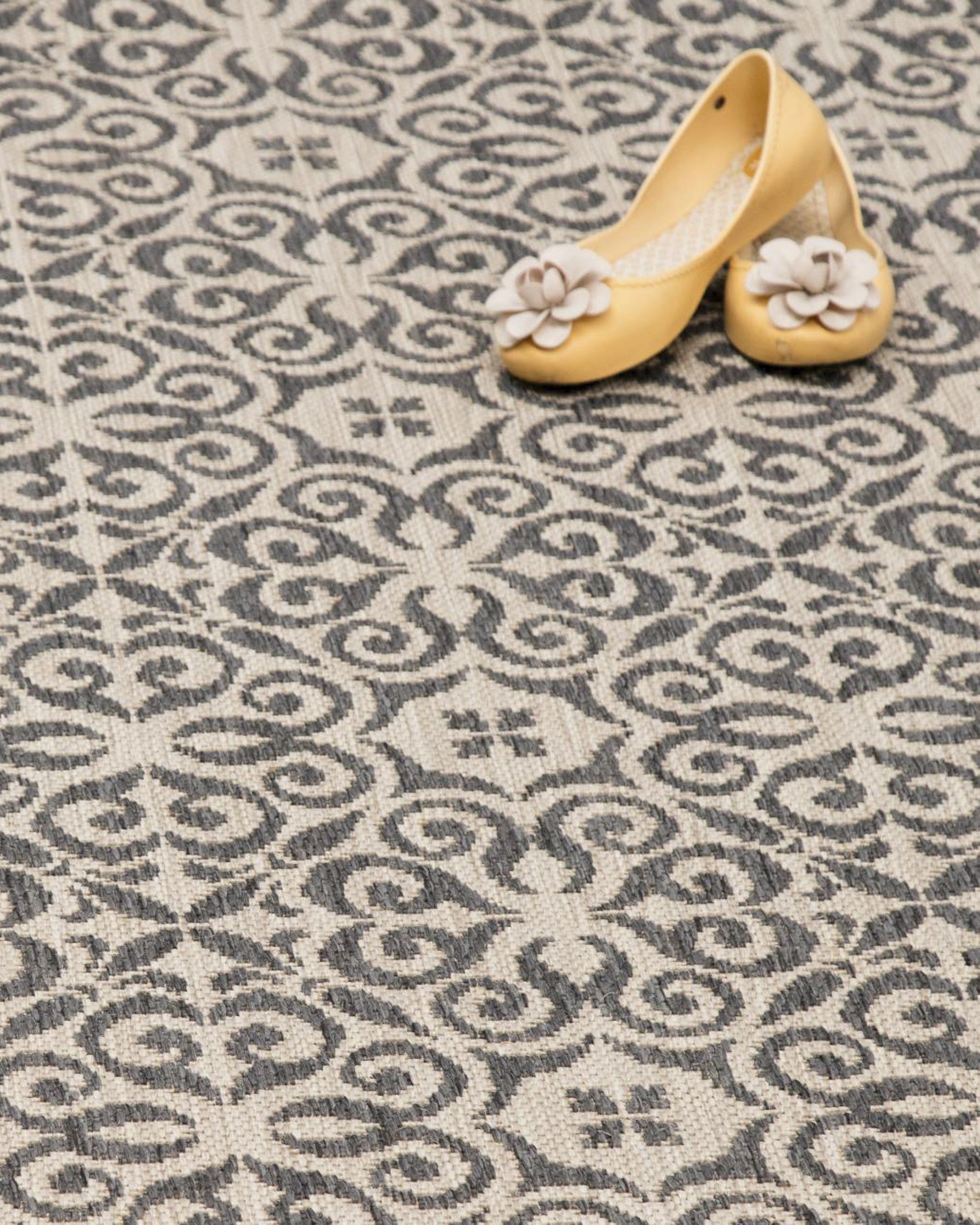 Modern Ethno sand/ antracite 200x290cm (hover)