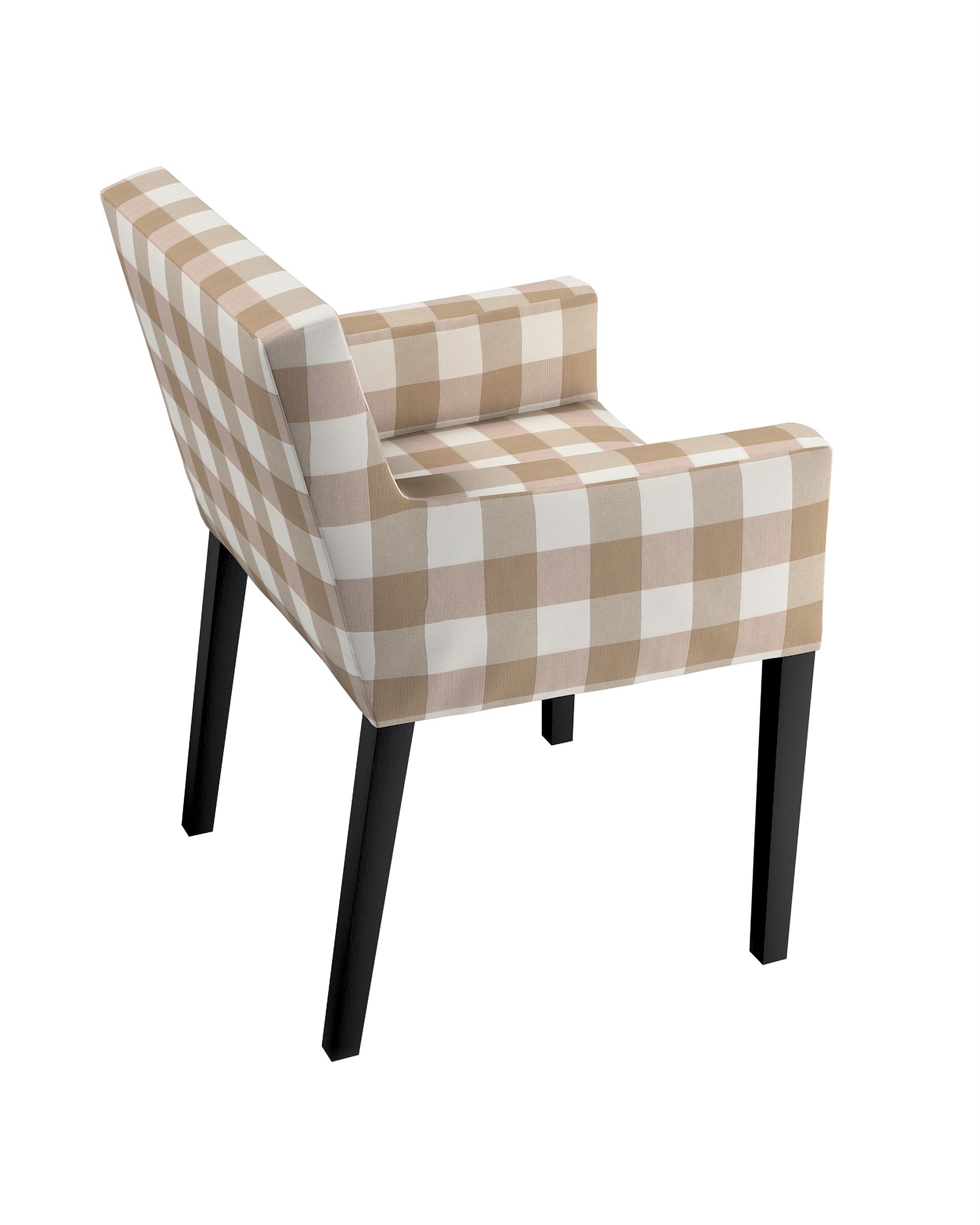 Nils Stol trekk farge beige stoff mønstret (hover)