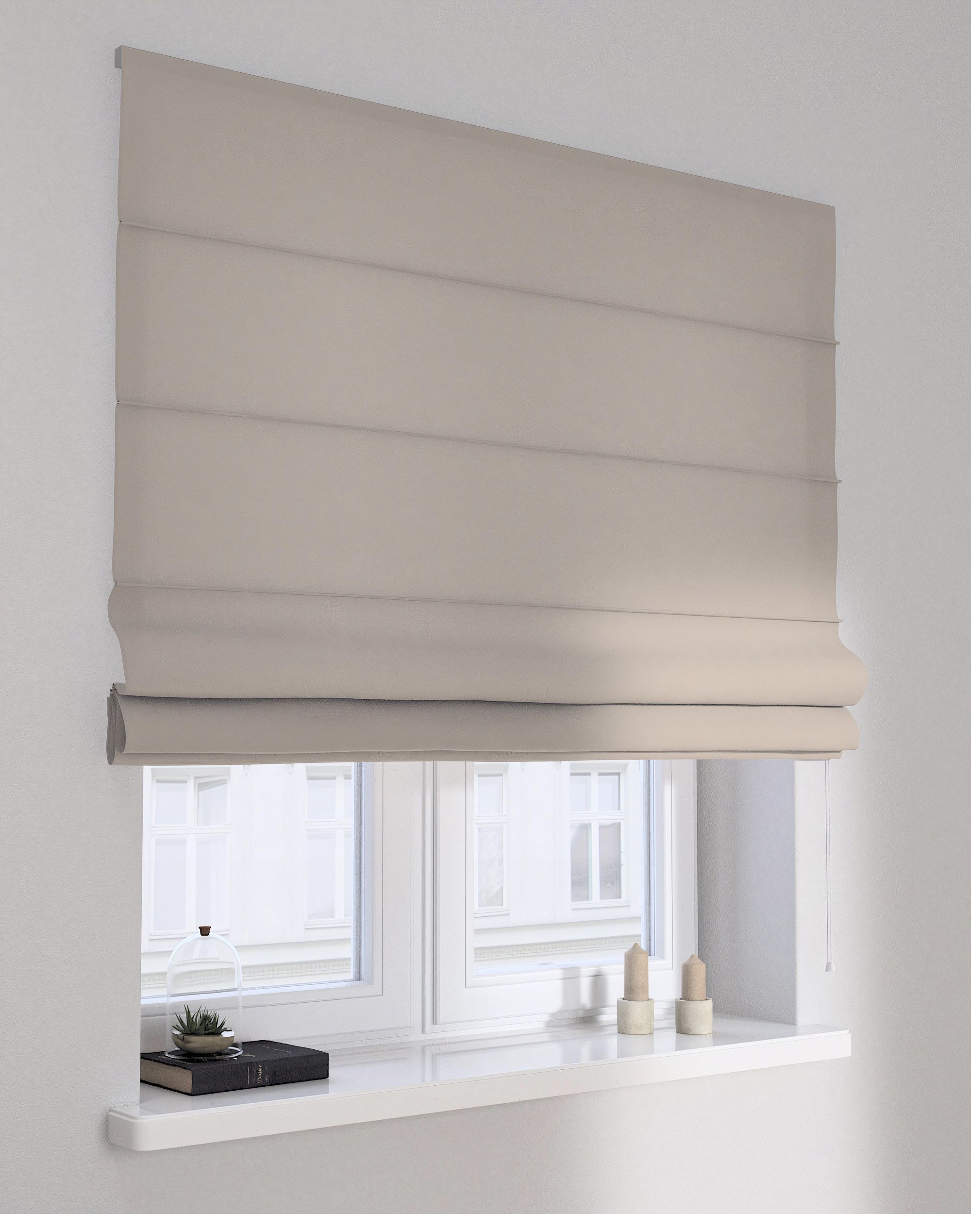 Liftgardin Capri  farge beige