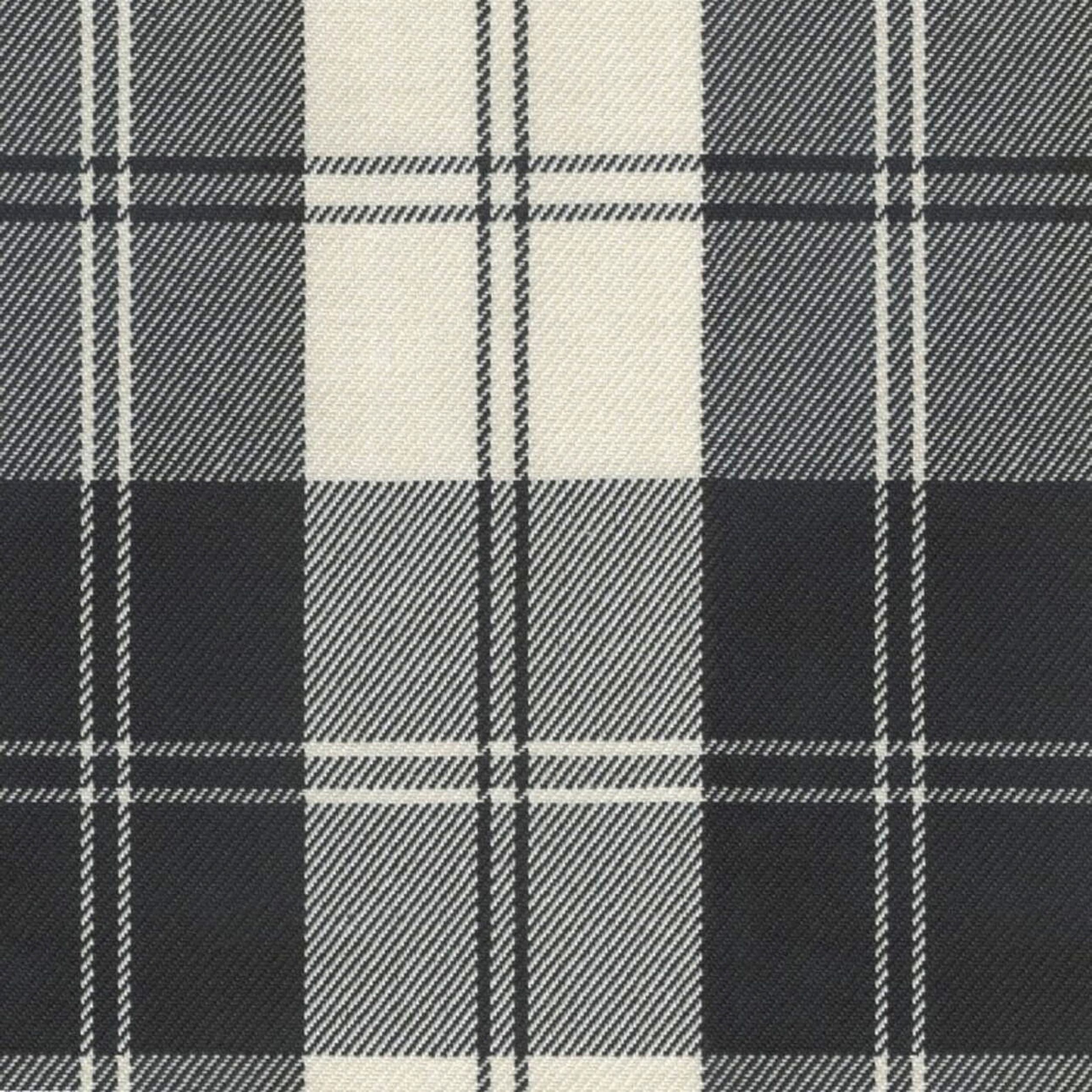Edinburgh 115-74 naturhvit-sort rutete