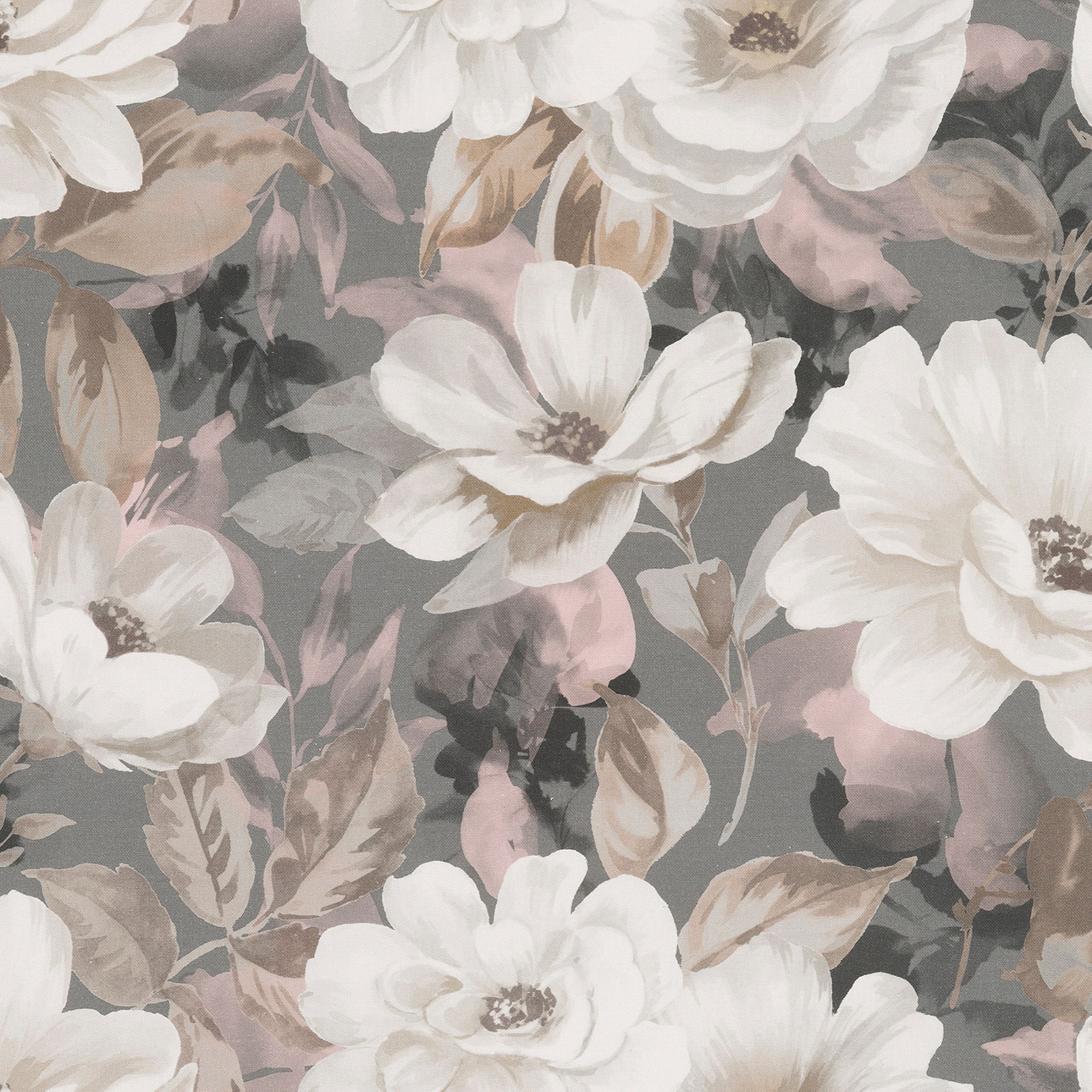 Gardenia 142-13 naturhvit med print