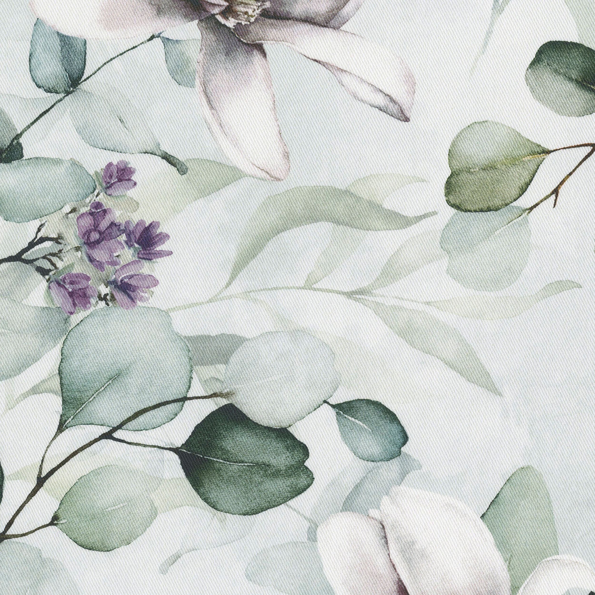 Flowers 143-66 naturhvit med pint magnolie